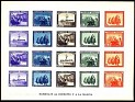 Spain 1938 Army 2,3,5,10,30 CTS Multicolor Edifil 850. España 850. Uploaded by susofe